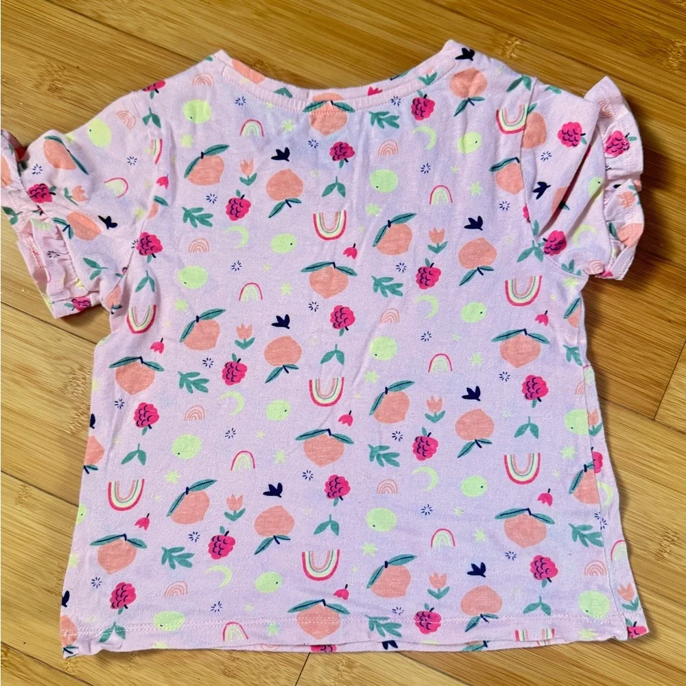 Baby Gap 5T Pineapple Dress and Fruity Shirt
